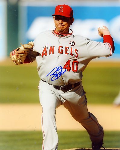 BRIAN  FUENTES     ANAHEIM   ANGELS   SIGNED 8X10 PHOTO