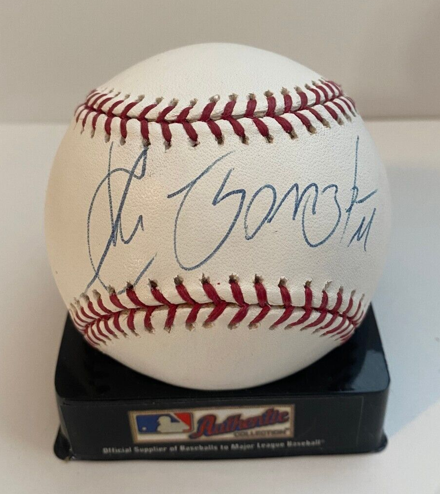 ALEX GONZALEZ FLORIDA MARLINS SIGNED AUTOGRAPHED M.L. BASEBALL W/COA W/CUBE