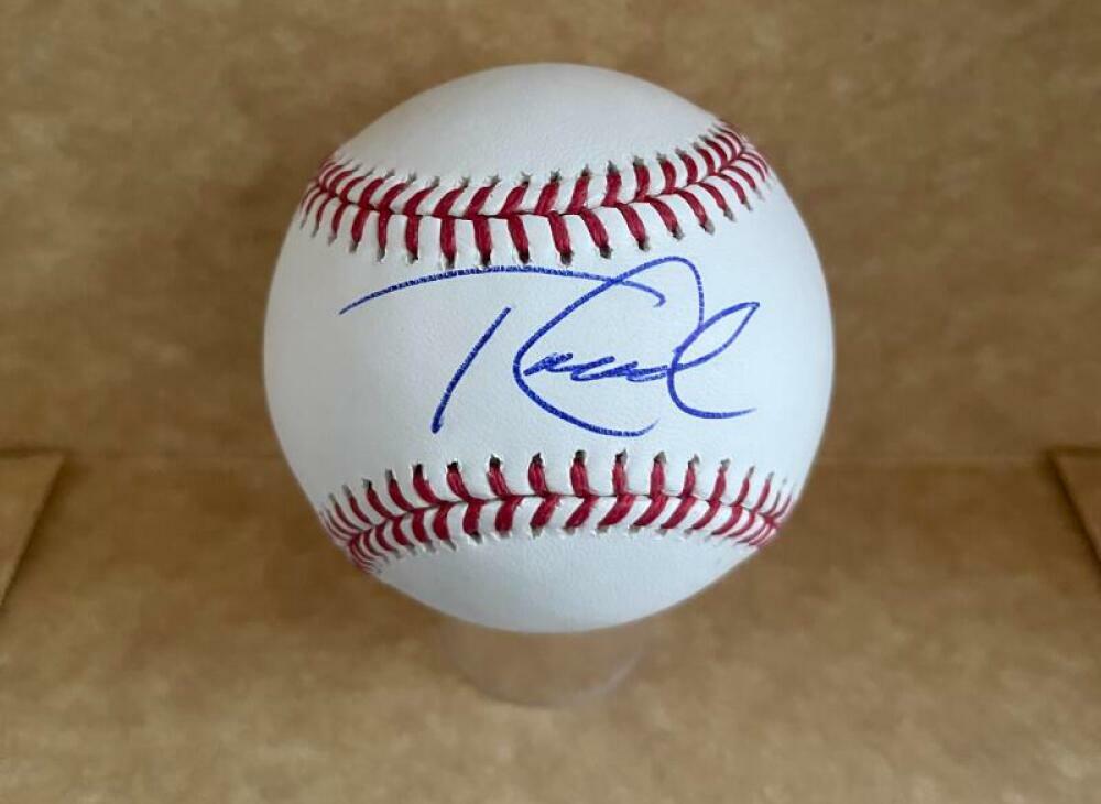 TYLER CALLIHAN CINCINNATI REDS ROOKIE YEAR SIGNED AUTO M.L. BASEBALL BAS R98158