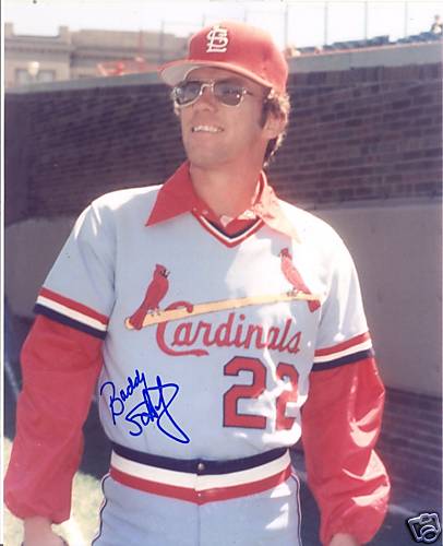 BUDDY  SCHULTZ  ST. LOUIS CARDINALS   SIGNED 8X10 PHOTO