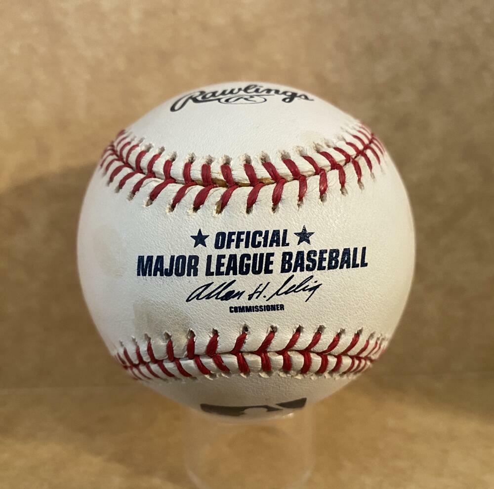 REID BRIGNAC PHILLIES/BRAVES/YANKEES SIGNED AUTOGRAPHED M.L. BASEBALL W/ COA