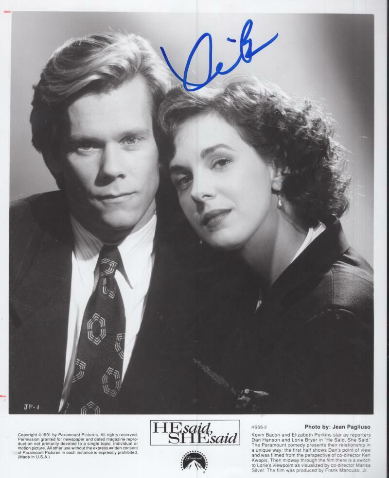 KEVIN BACON HE SAID SHE SAID SIGNED AUTOGRAPHED 8X10 PHOTO W/ COA