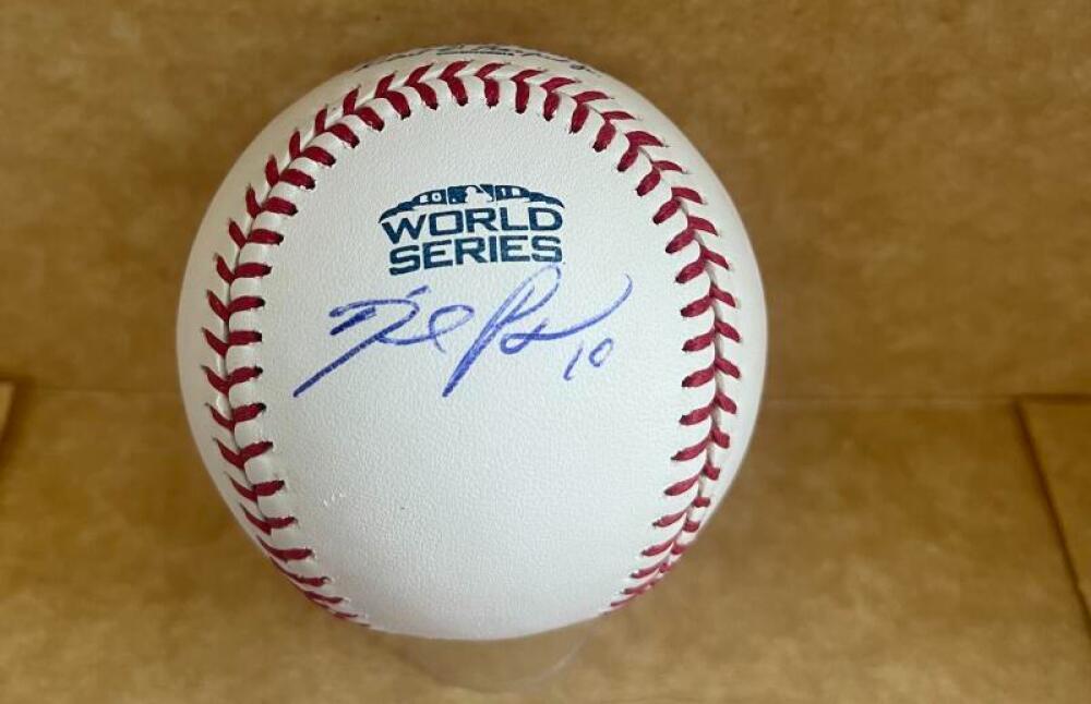 DAVID PRICE BOSTON RED SOX SIGNED AUTO 2018 WORLD SERIES BASEBALL BAS G98999