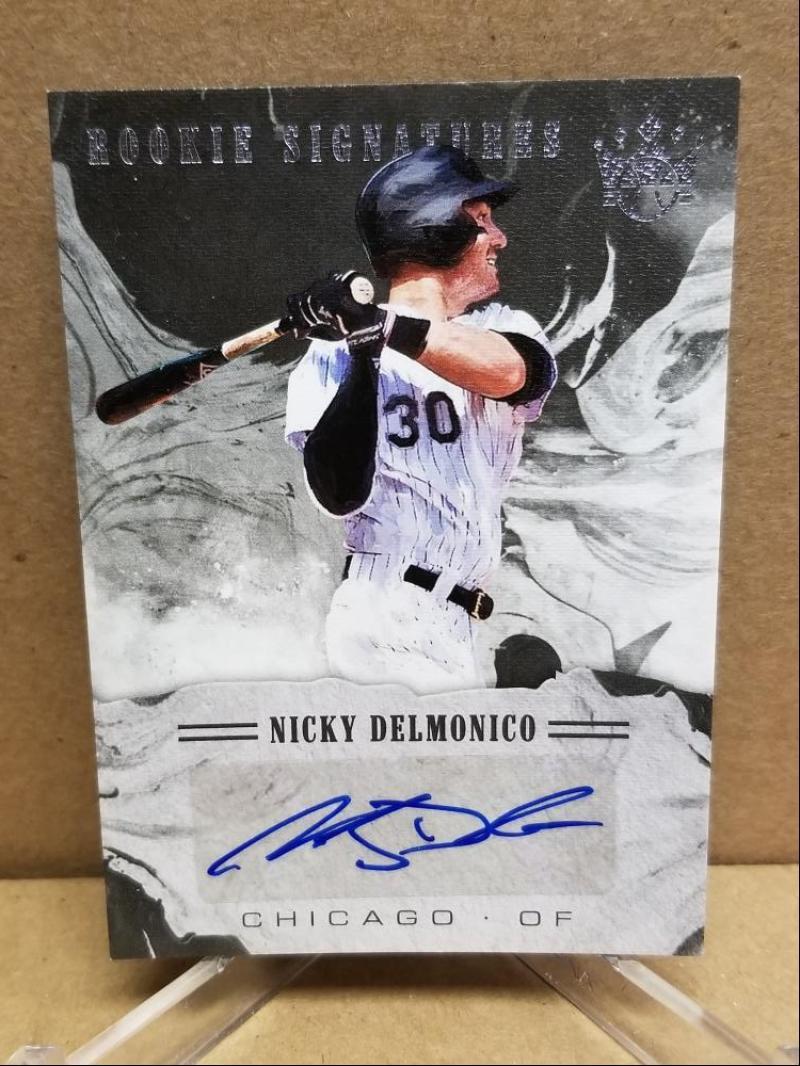 NICKY DELMONICO 2018 DIAMOND KINGS SIGNED CARD AUTOGRAPH 