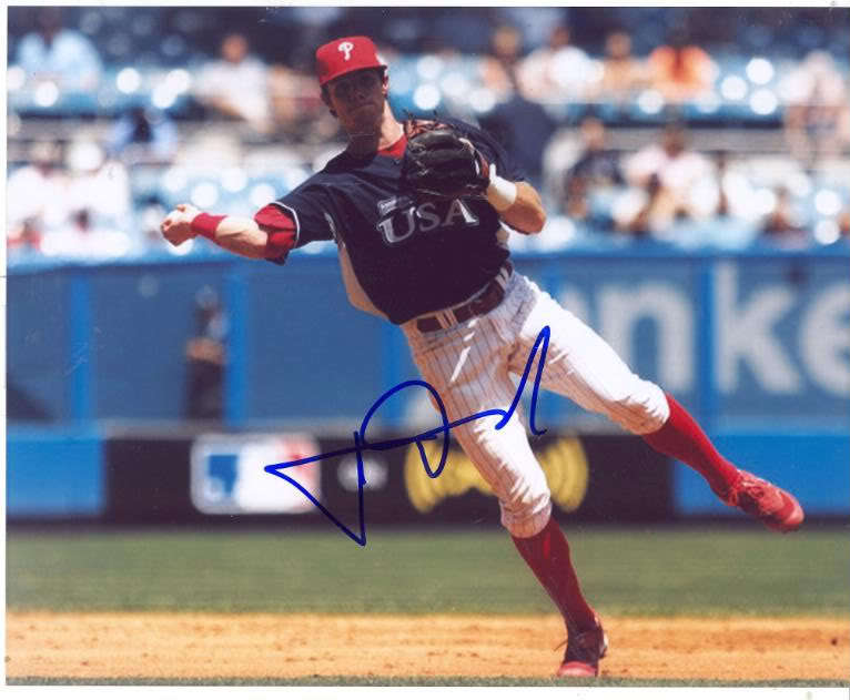 JASON DONALD PHILADELPHIA/ USA SIGNED 8X10 PHOTO W/COA