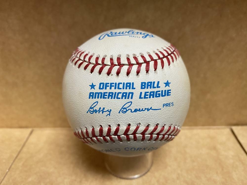GAYLORD PERRY YANKEES/MARINERS SIGNED AUTOGRAPHED A.L. BASEBALL W/ COA