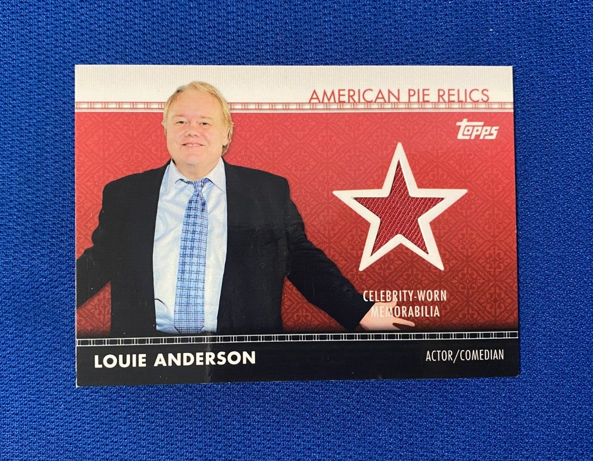 2011 TOPPS AMERICAN PIE RELICS LOUIE ANDERSON ACTOR/COMEDIAN RELIC CARD #APR-37