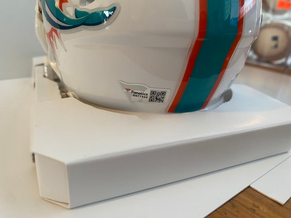 TUA TAGOVAILOA MIAMI DOLPHINS SIGNED AUTOGRAPHED MINI HELMET FANATICS AUTHENTIC