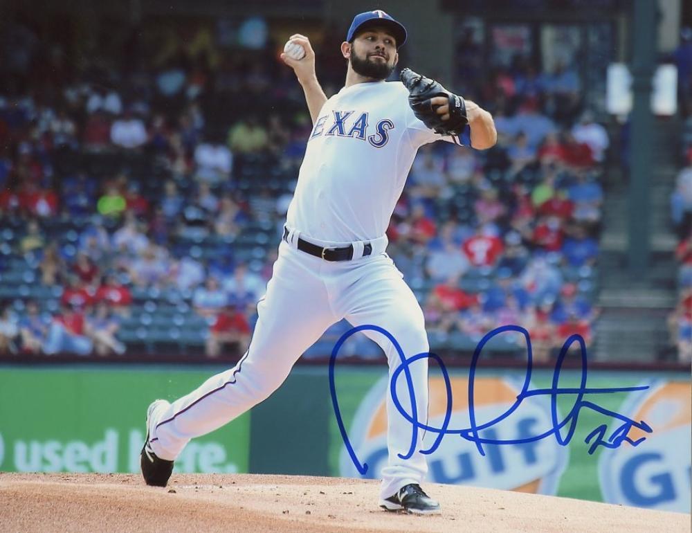 NICK MARTINEZ TEXAS RANGERS SIGNED 8X10 PHOTO W/COA