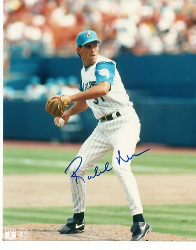ROBB  NEN  FLORIDA  MARLINS   SIGNED 8X10