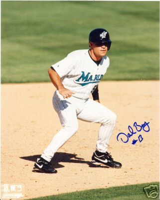 DAVID BERG FLORIDA MARLINS SIGNED 8X10 PHOTO W/COA