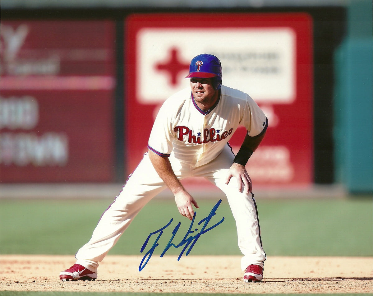 TY WIGGINTON PHILADELPHIA PHILLIES SIGNED AUTOGRAPHED 8x10 PHOTO W/COA OFF FIRST