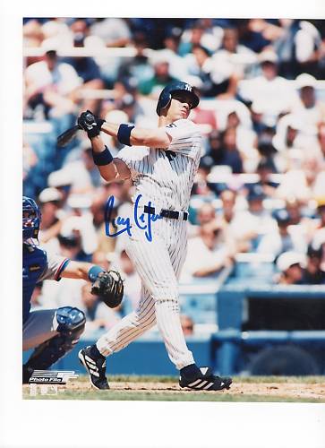 RICKY LEDEE   NEW YORK  YANKEES  SIGNED 8X10