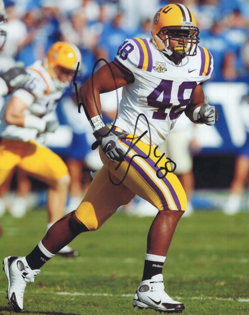 DARRY BECKWITH  LSU  SIGNED AUTOGRAPHED 8X10 PHOTO W/ COA