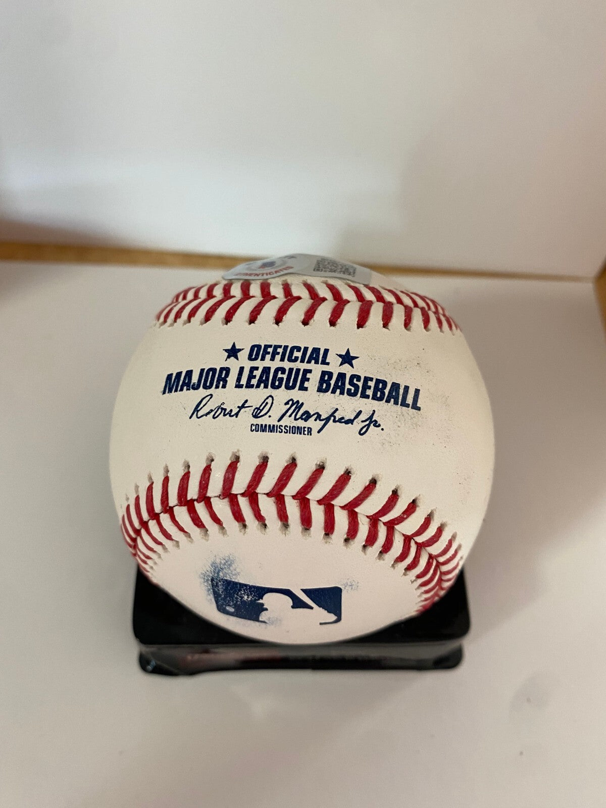 JUSTIN TURNER DODGERS/BLUE JAYS SIGNED AUTOGRAPHED M.L. BASEBALL BECKETT !!