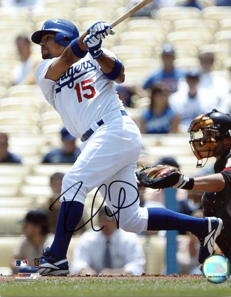 RAFAEL FURCAL LOS ANGELES DODGERS SIGNED AUTOGRAPHED 8X10 PHOTO W/COA 