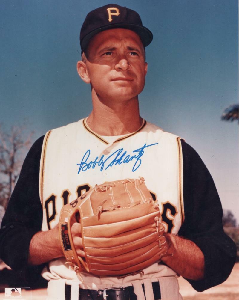 BOBBY SHANTZ PITTSBURGH PIRATES SIGNED AUTOGRAPHED 8X10 PHOTO W/COA