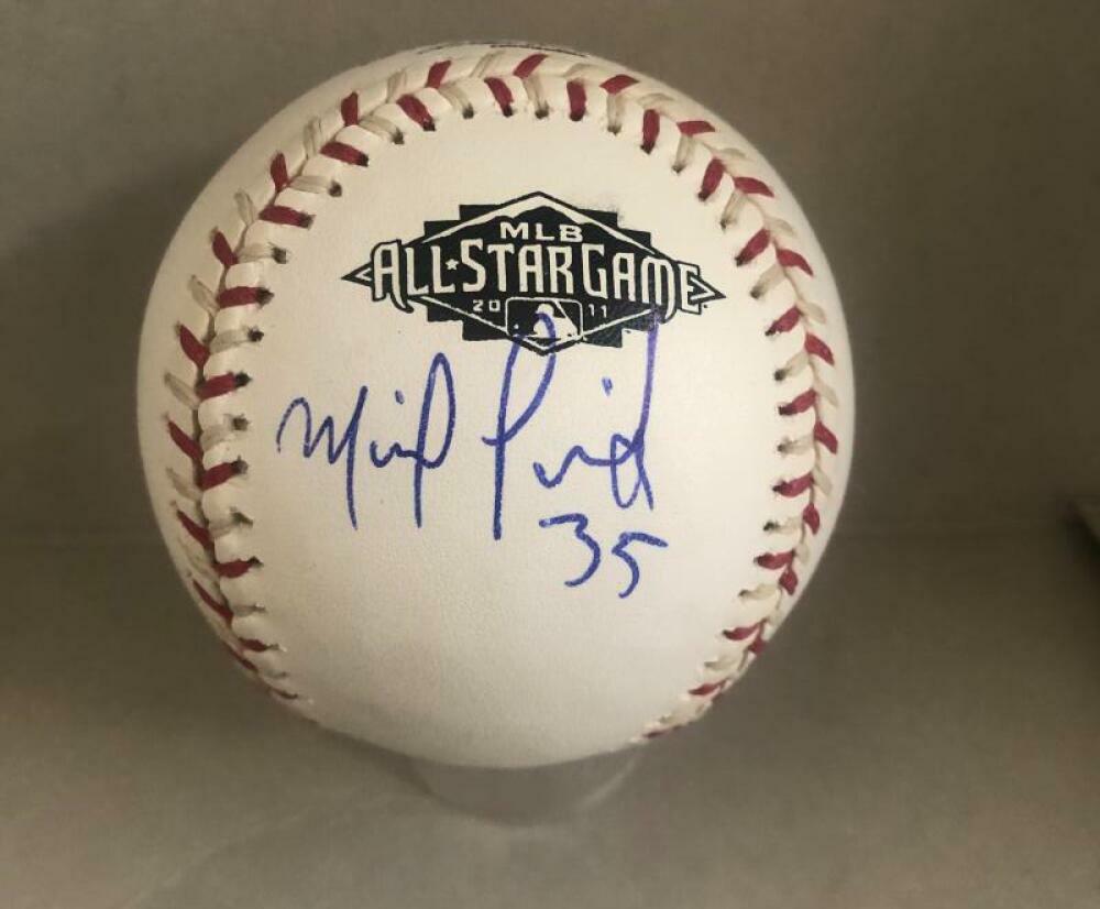MICHAEL PINEDA SEATTLE MARINERS SIGNED AUTO 2011 ALL STAR BASEBALL BECKETT Y1290