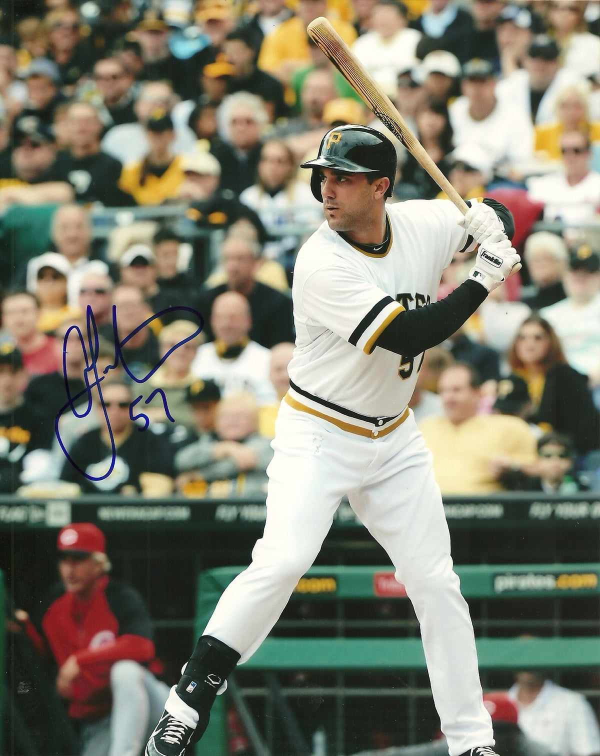 ANDREW LAMBO PITTSBURGH PIRATES SIGNED AUTOGRAPHED 8x10 PHOTO W/COA
