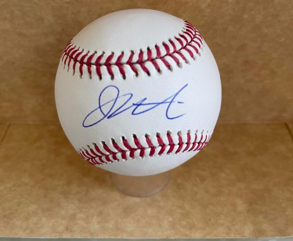 JAY ALLEN REDS SIGNED AUTOGRAPHED M.L. BASEBALL W/ COA