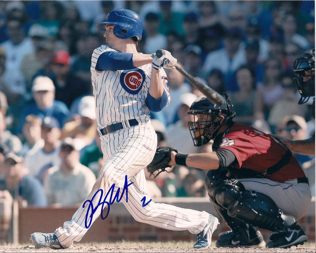 RYAN THERIOT CHICAGO CUBS SIGNED 8X10 PHOTO W/COA