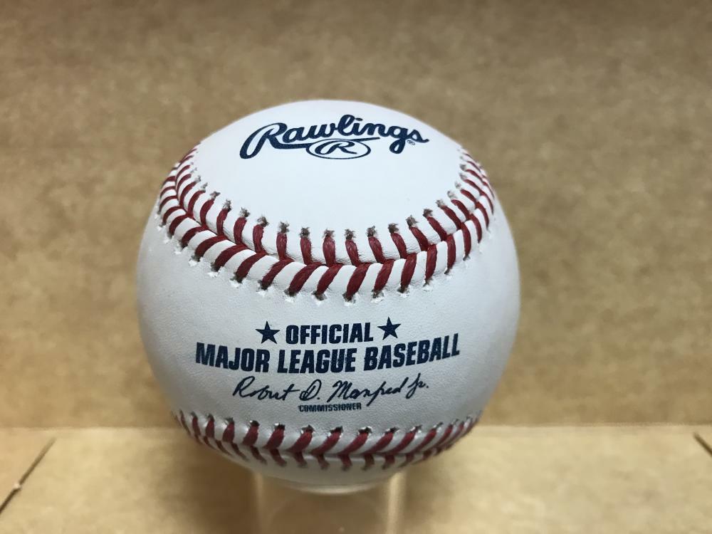 MAX STASSSI HOUSTON ASTROS SIGNED M.L. BASEBALL W/ COA 