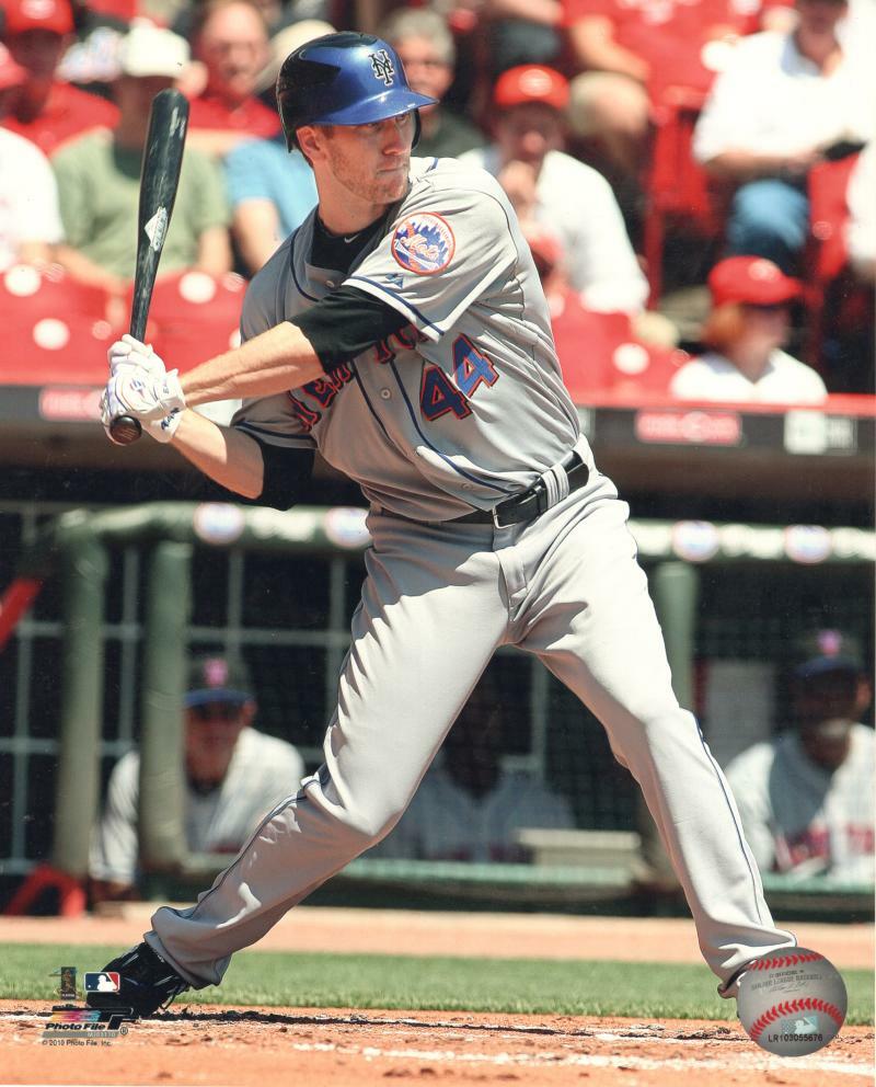 JASON BAY NEW YORK METS UNSIGNED 8X10 PHOTO