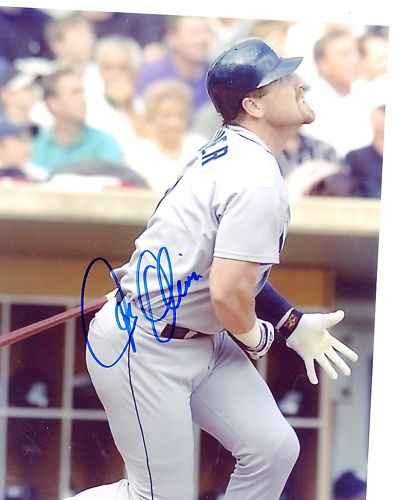 JOE  OLIVER   SEATTLE MARINERS   SIGNED 8X10