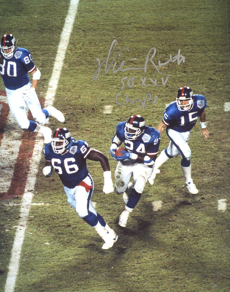 WILLIAM  ROBERTS NEW YORK  GIANTS SUPER BOWL CHAMPS