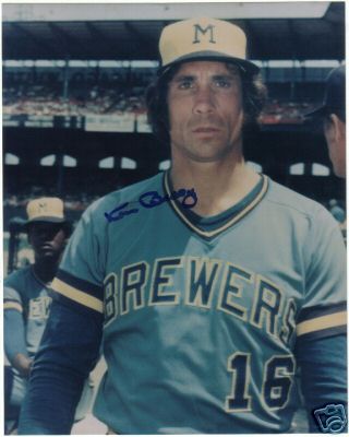 KEN  BERRY   MILWAUKEE BREWERS   SIGNED 8X10 W/COA