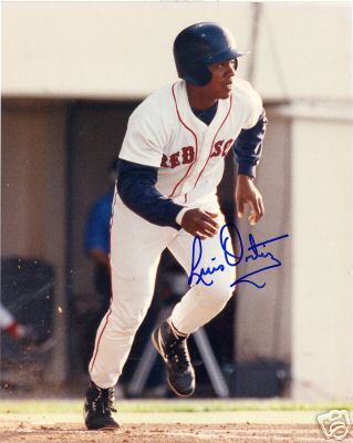 LUIS ORTIZ BOSTON RED SOX SIGNED 8X10 PHOTO W/COA