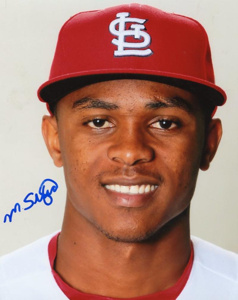MAGNERIUS SIERRA ST. LOUIS CARDINALS SIGNED AUTOGRAPHED 8X10 PHOTO W/COA