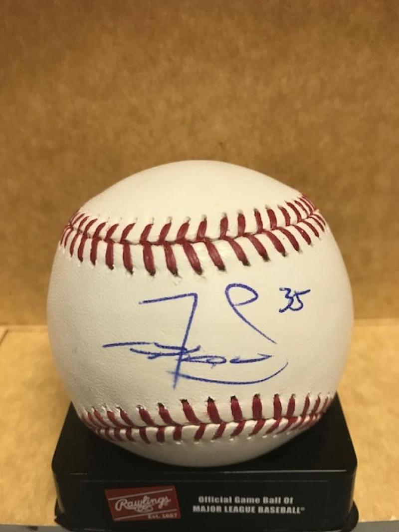 FRED LEWIS METS/REDS/GIANTS SIGNED AUTOGREAPH  M.L. BASEBALL W/COA