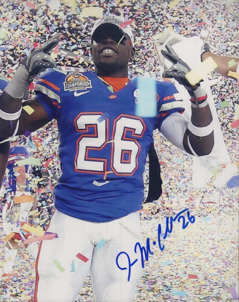 JERMAINE MCCOLLUM FLORIDA GATORS SIGNED AUTOGRAPHED 8X10 PHOTO W/ COA