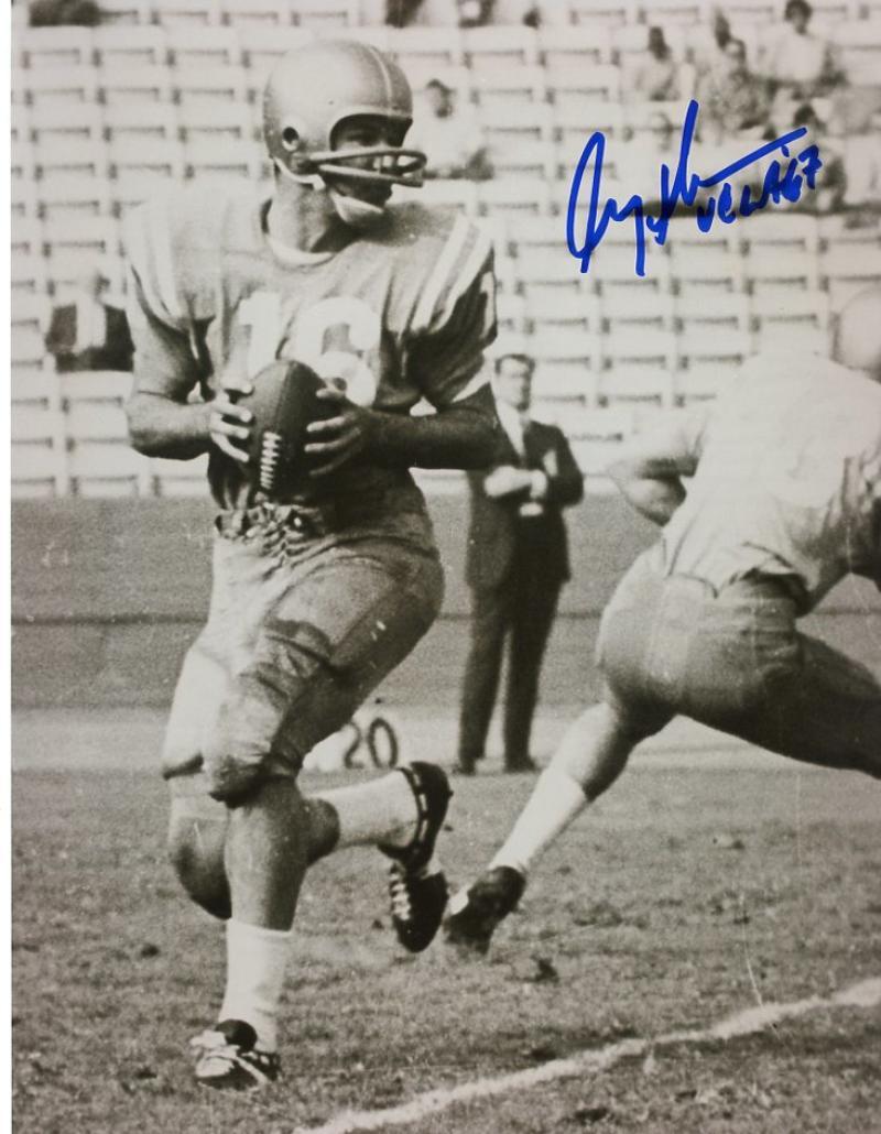 GARY BEBAN UCLA 67 SIGNED AUTOGRAPHED ACTION 8X10 PHOTO W/COA 
