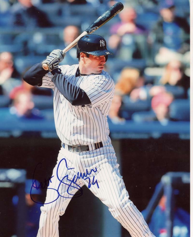 SCOTT SIZEMORE  NEW YORK YANKEES  SIGNED AUTOGRAPHED 8X10 PHOTO W/ COA