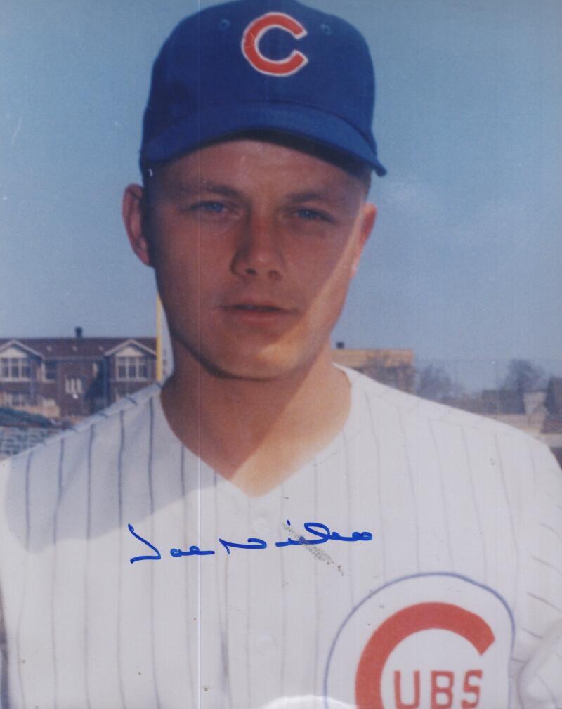 JOE NIEKRO CUBS SIGNED AUTOGRAPHED 8X10 PHOTO  W/ COA 
