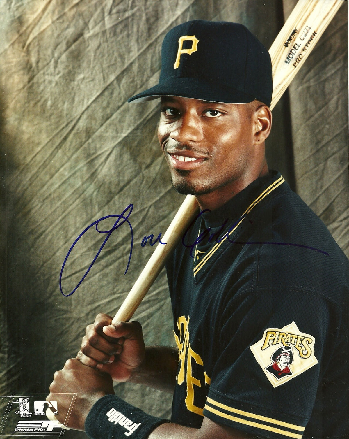 LOU COLLIER PITTSBURGH PIRATES SIGNED AUTO 8x10 PHOTO W/COA