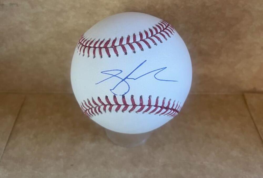 LONNIE WHITE JR.PIRATES SIGNED AUTOGRAPHED M.L. BASEBALL BECKETT AUTH