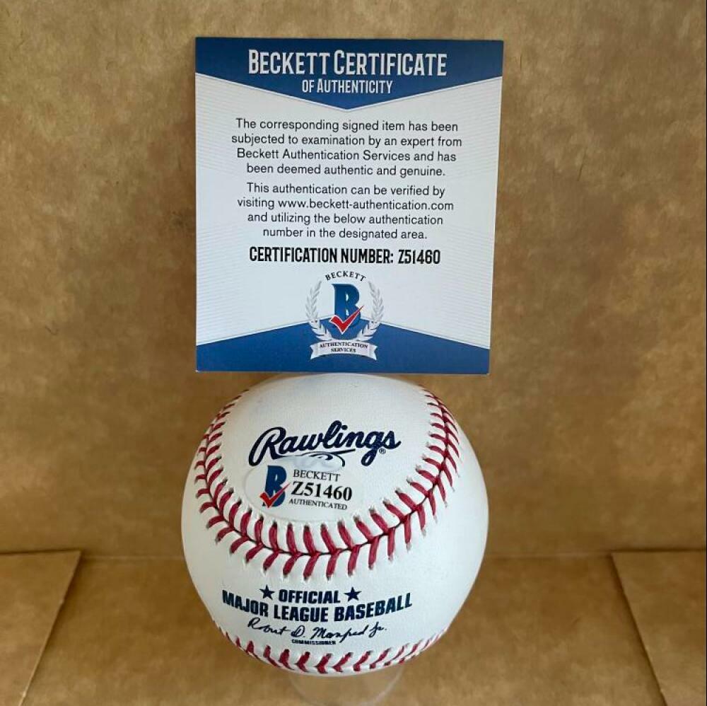 GREGG OLSON 89 A.L. ROY ORIOLES SIGNED AUTOGRAPHED M.L. BASEBALL BAS  Z51460