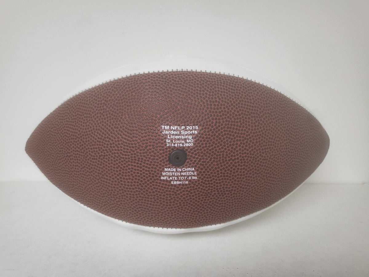 JARVIS LANDRY MIAMI DOLPHINS SIGNED AUTOGRAPHED WHITE PANEL FOOTBALL W/COA