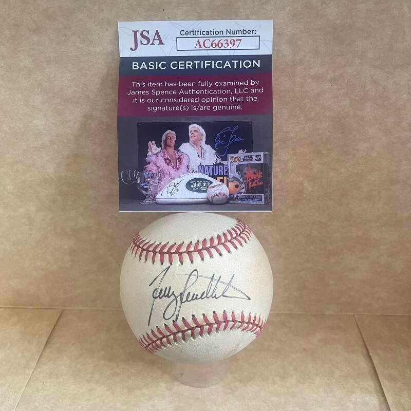 TERRY PENDLETON BRAVES/CARDINALS SIGNED VINTAGE N.L. BASEBALL JSA AC66397