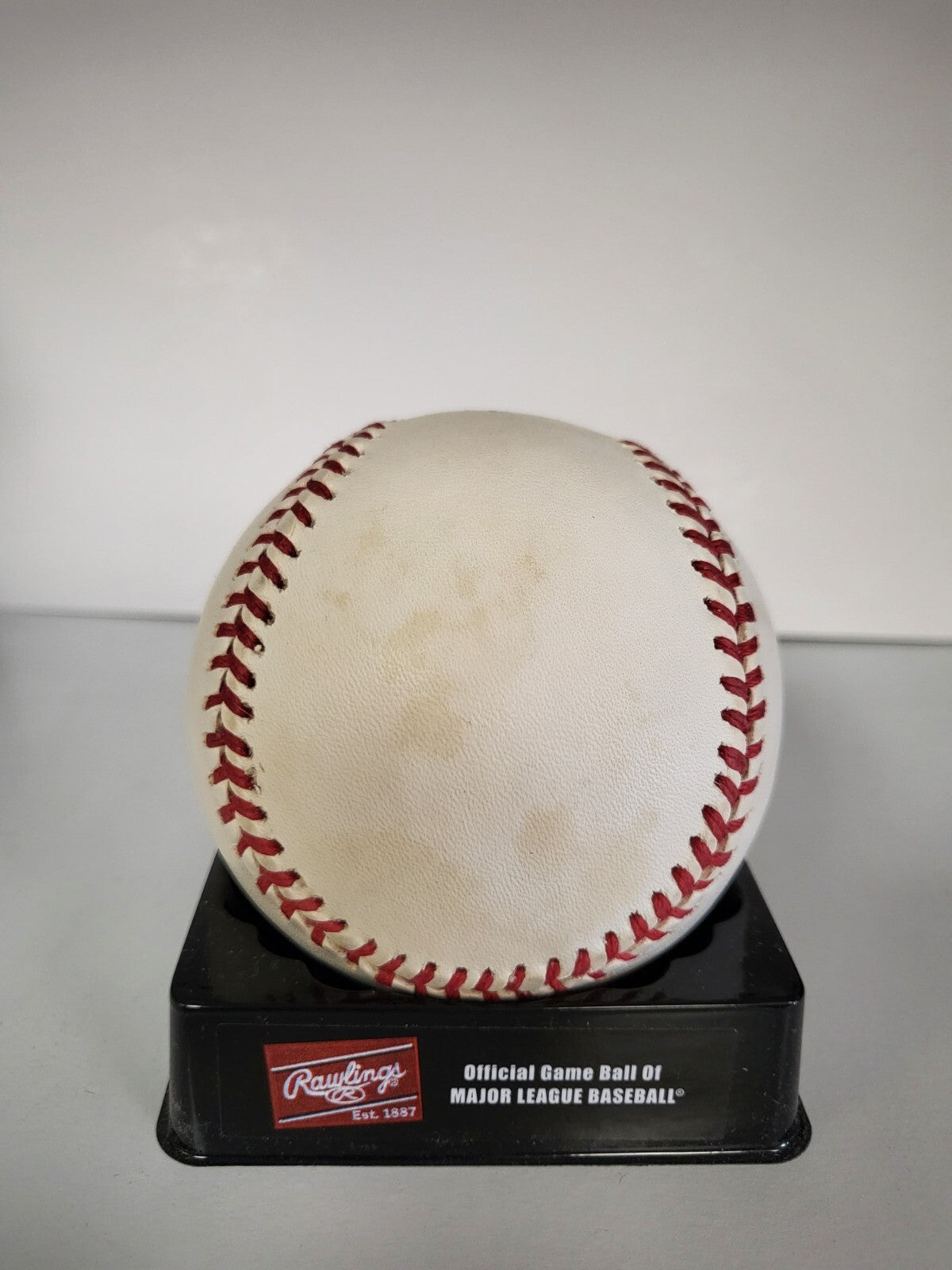 1991 OFFICIAL WORLD SERIES UNSIGNED RAWLINGS BASEBALL