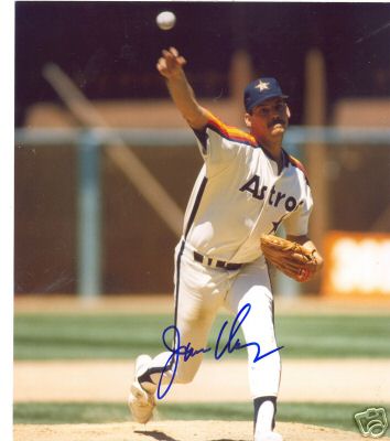 JIM  CLANCY   HOUSTON  ASTROS    SIGNED  8X10