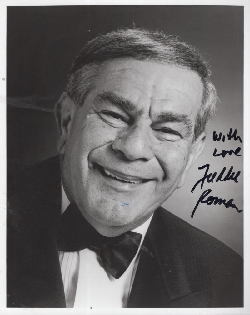 FREDDIE ROMAN ACTOR/COMEDIAN SIGNED AUTOGRAPHED 8X10 PHOTO W/ COA
