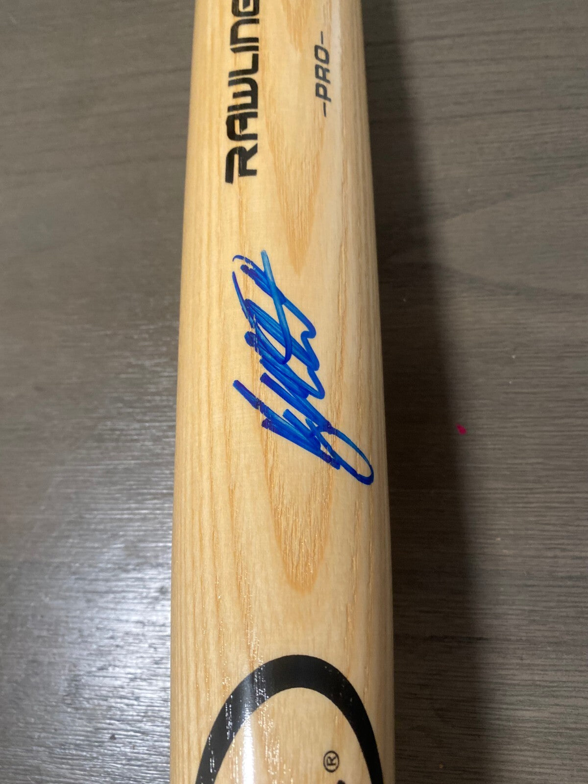 RYAN MOUNTCASTLE BALTIMORE ORIOLES SIGNED AUTOGRAPH BIG STICK BASEBALL BAT JSA