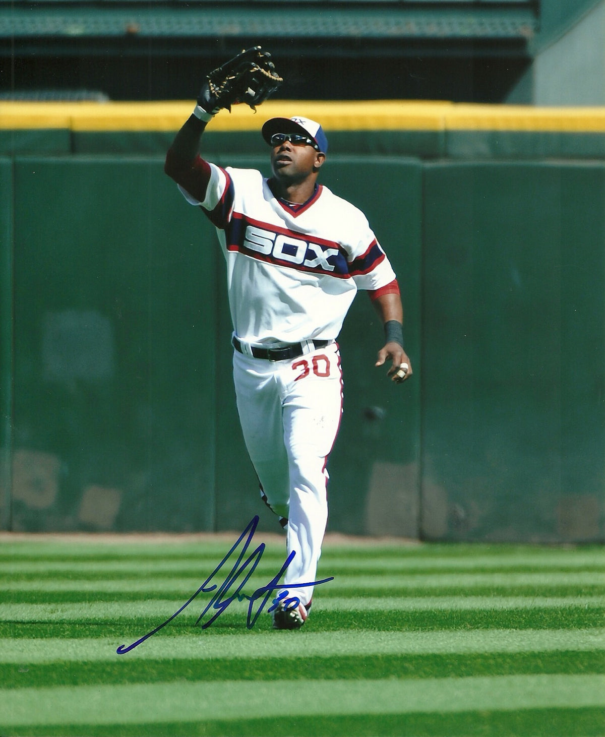 ALEJANDRO DE AZA CHICAGO WHITE SOX SIGNED AUTOGRAPHED 8x10 PHOTO W/COA