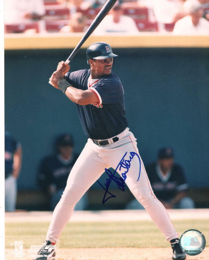 ISRAEL ALCANTARA BOSTON RED SOX  SIGNED AUTOGRAPHED  8X10 PHOTO W/ COA
