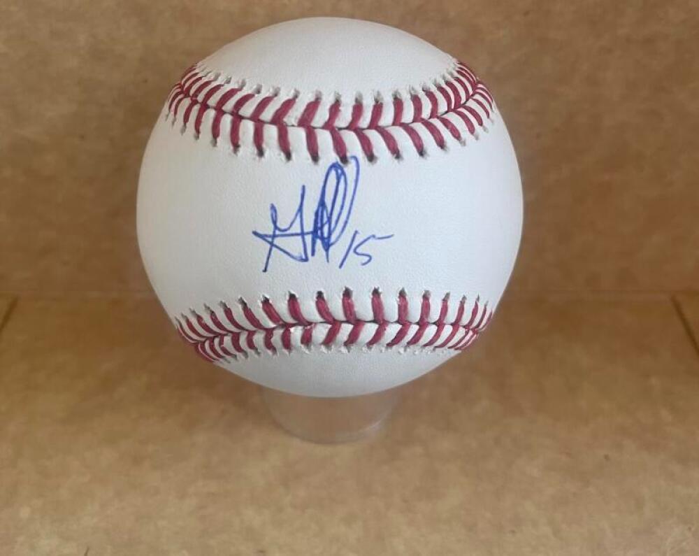 MANUEL SEQUERA TIGERS SIGNED AUTOGRAPHED M.L. BASEBALL BECKETT AUTH