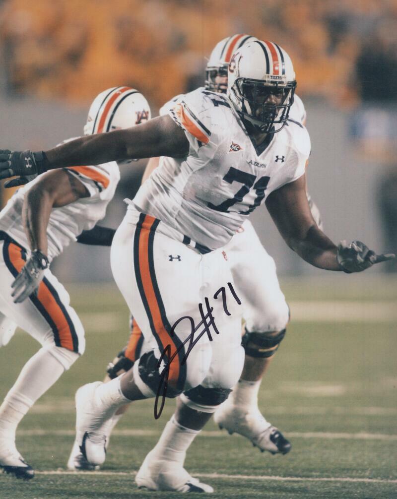 TYRONE GREEN AUBURN SIGNED AUTOGRAPHED 8X10 PHOTO W/ COA